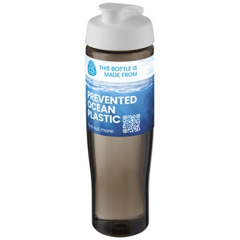 Borraccia sportiva da 700 ml con coperchio a scatto H2O Active® Eco Tempo Gadget.it