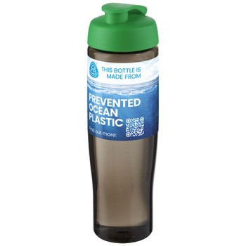 Borraccia sportiva da 700 ml con coperchio a scatto H2O Active® Eco Tempo Gadget.it