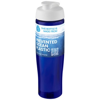 Borraccia sportiva da 700 ml con coperchio a scatto H2O Active® Eco Tempo Gadget.it