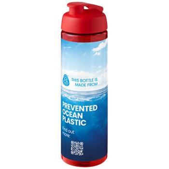 Borraccia sportiva da 850 ml con coperchio a scatto H2O Active® Eco Vibe Gadget.it