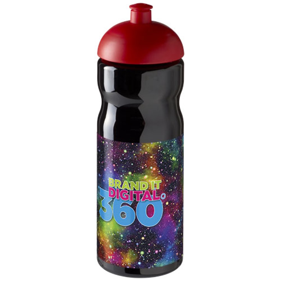 Borraccia sportiva H2O Active® Base da 650 ml con coperchio a cupola Gadget.it