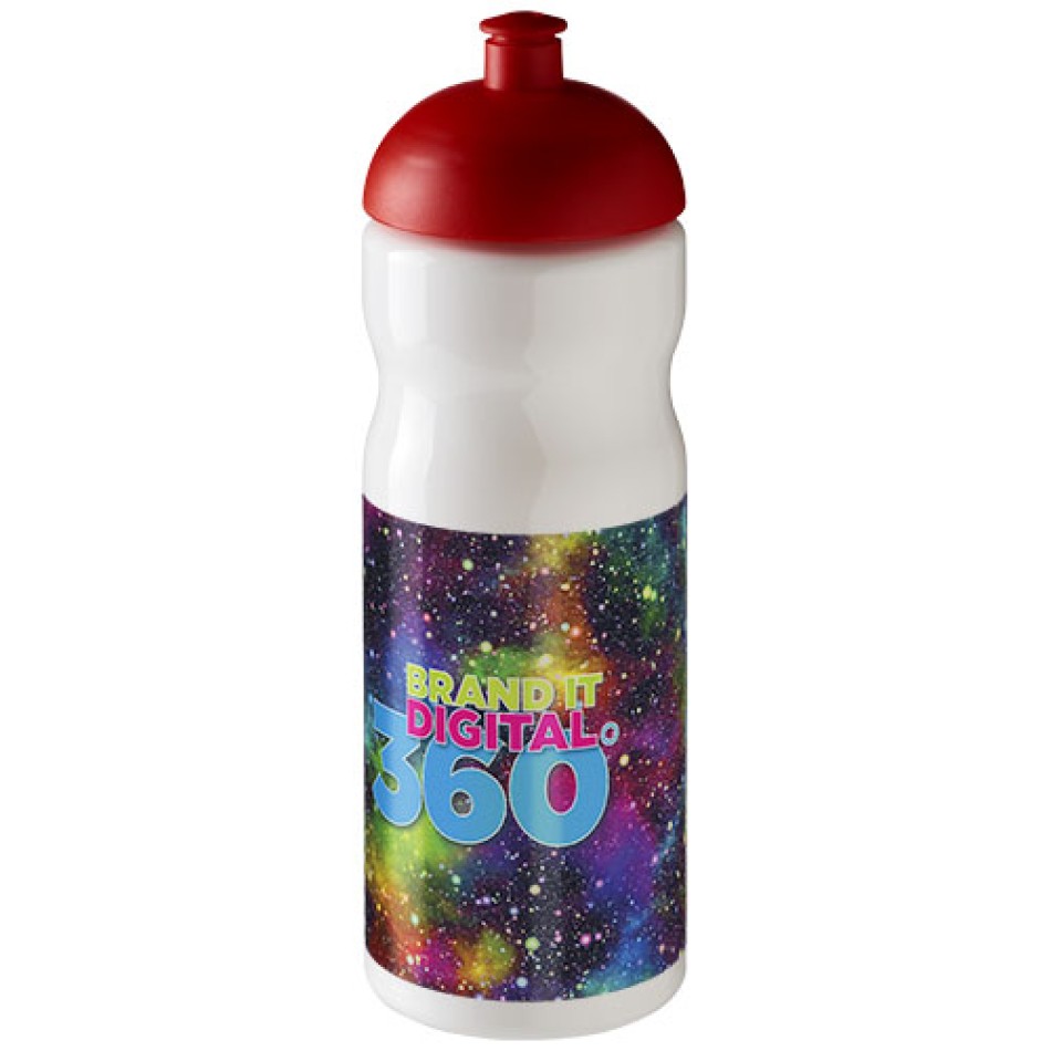 Borraccia sportiva H2O Active® Base da 650 ml con coperchio a cupola Gadget.it