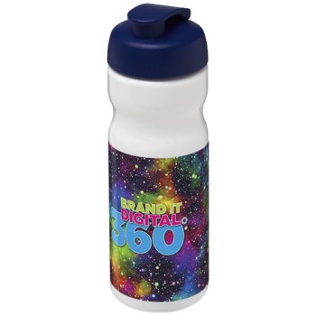 Borraccia sportiva H2O Active® Base da 650 ml con coperchio a scatto Gadget.it