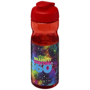 Borraccia sportiva H2O Active® Base da 650 ml con coperchio a scatto Gadget.it