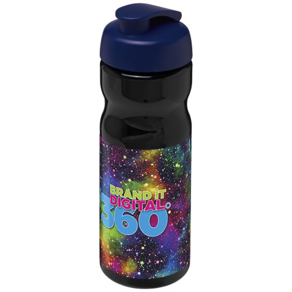 Borraccia sportiva H2O Active® Base da 650 ml con coperchio a scatto Gadget.it