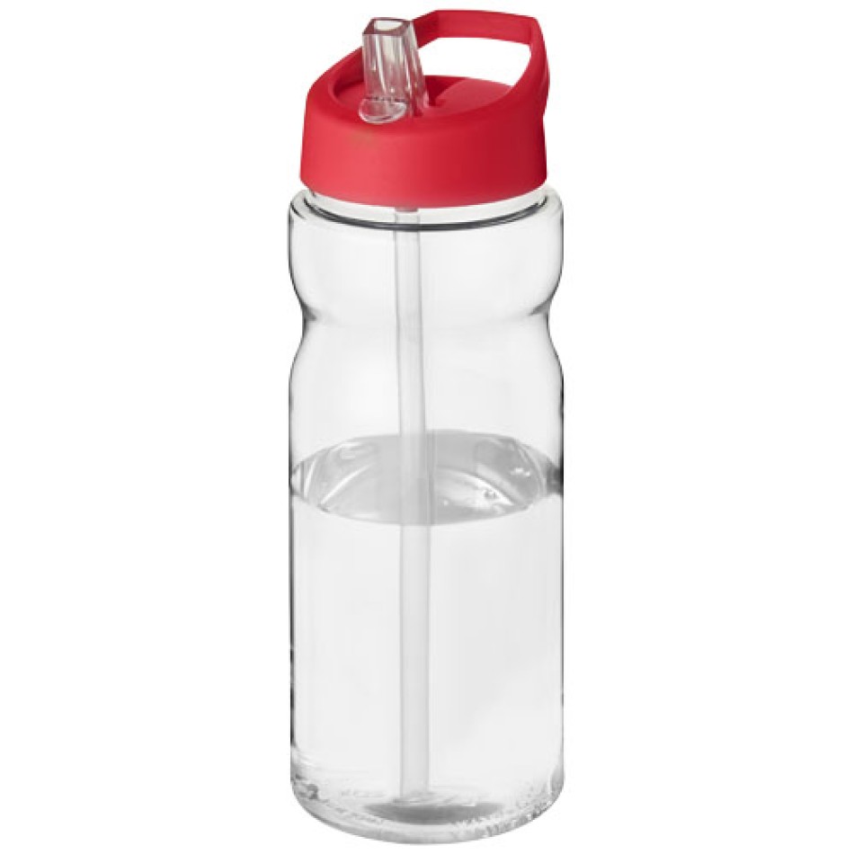 Borraccia sportiva H2O Active® Base da 650 ml con coperchio con beccuccio Gadget.it