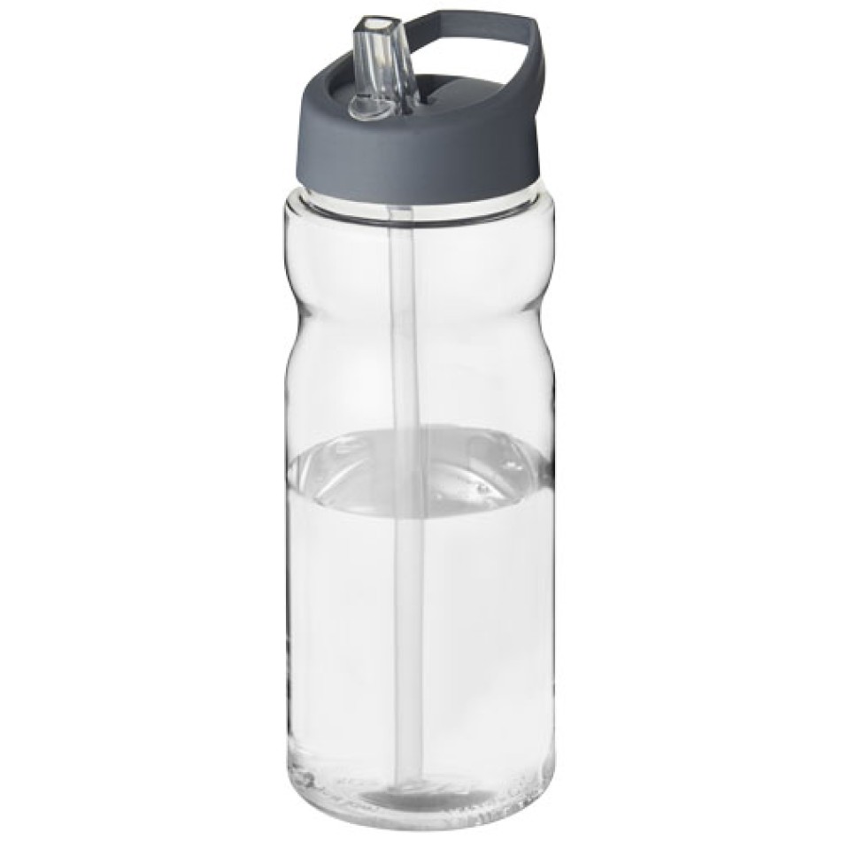 Borraccia sportiva H2O Active® Base da 650 ml con coperchio con beccuccio Gadget.it