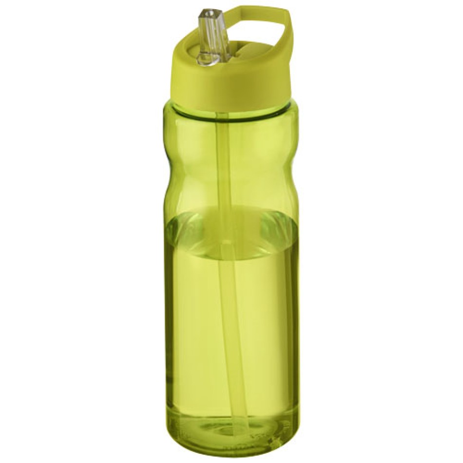 Borraccia sportiva H2O Active® Base da 650 ml con coperchio con beccuccio Gadget.it