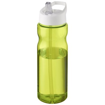 Borraccia sportiva H2O Active® Base da 650 ml con coperchio con beccuccio Gadget.it