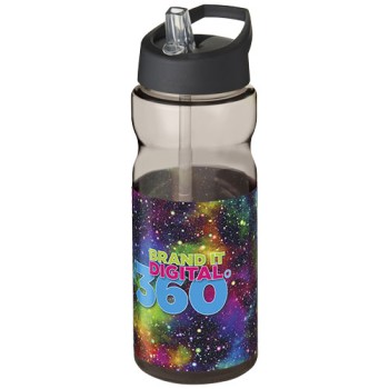 Borraccia sportiva H2O Active® Base da 650 ml con coperchio con beccuccio Gadget.it