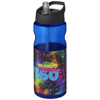 Borraccia sportiva H2O Active® Base da 650 ml con coperchio con beccuccio Gadget.it