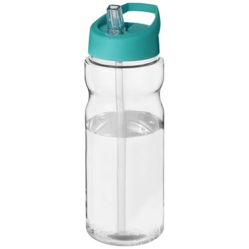 Borraccia sportiva H2O Active® Base da 650 ml con coperchio con beccuccio Gadget.it