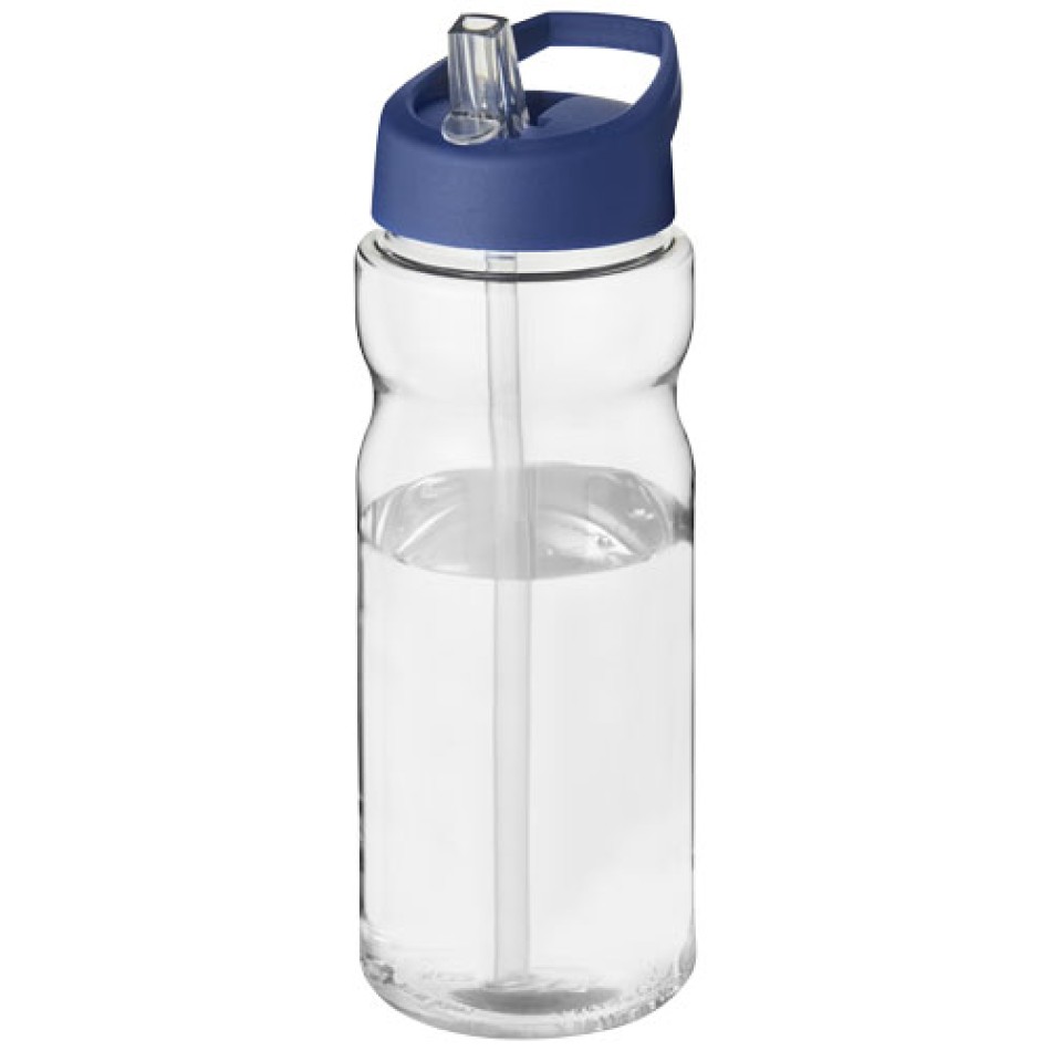 Borraccia sportiva H2O Active® Base da 650 ml con coperchio con beccuccio Gadget.it