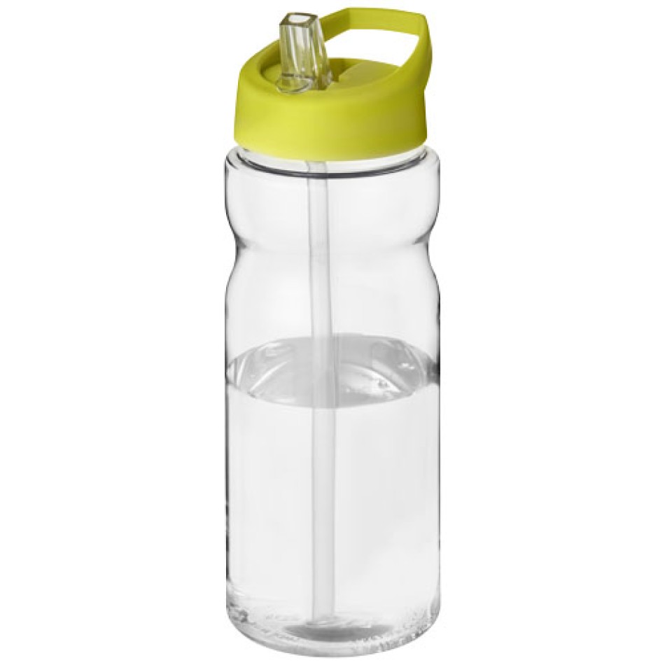 Borraccia sportiva H2O Active® Base da 650 ml con coperchio con beccuccio Gadget.it