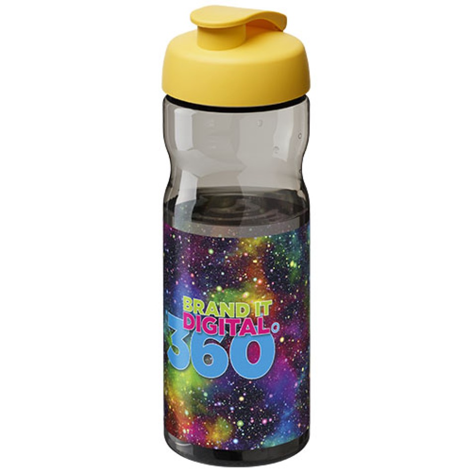 Borraccia sportiva H2O Active® Base Tritan™ da 650 ml con coperchio a scatto  Gadget.it