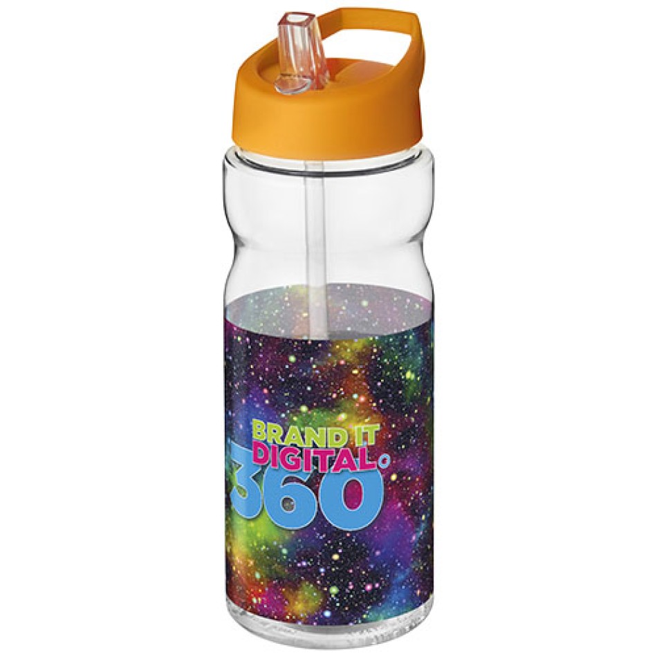 Borraccia sportiva  H2O Active® Base Tritan™ da 650 ml con coperchio con beccuccio Gadget.it