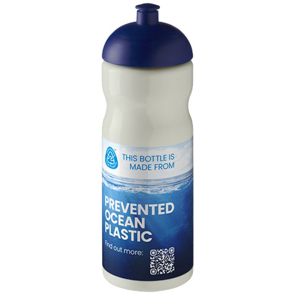 Borraccia sportiva H2O Active® Eco Base da 650 ml con coperchio a cupola Gadget.it