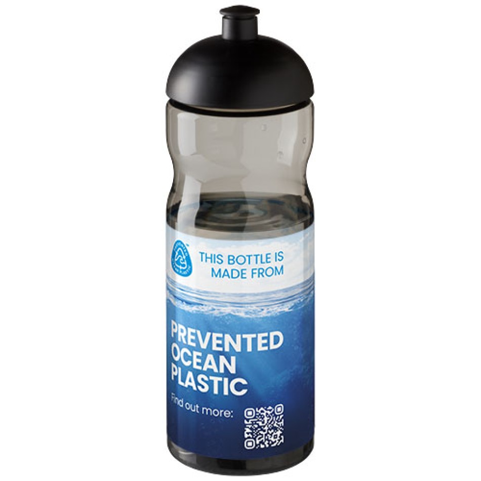 Borraccia sportiva H2O Active® Eco Base da 650 ml con coperchio a cupola Gadget.it