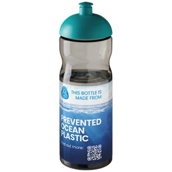 Borraccia sportiva H2O Active® Eco Base da 650 ml con coperchio a cupola Gadget.it