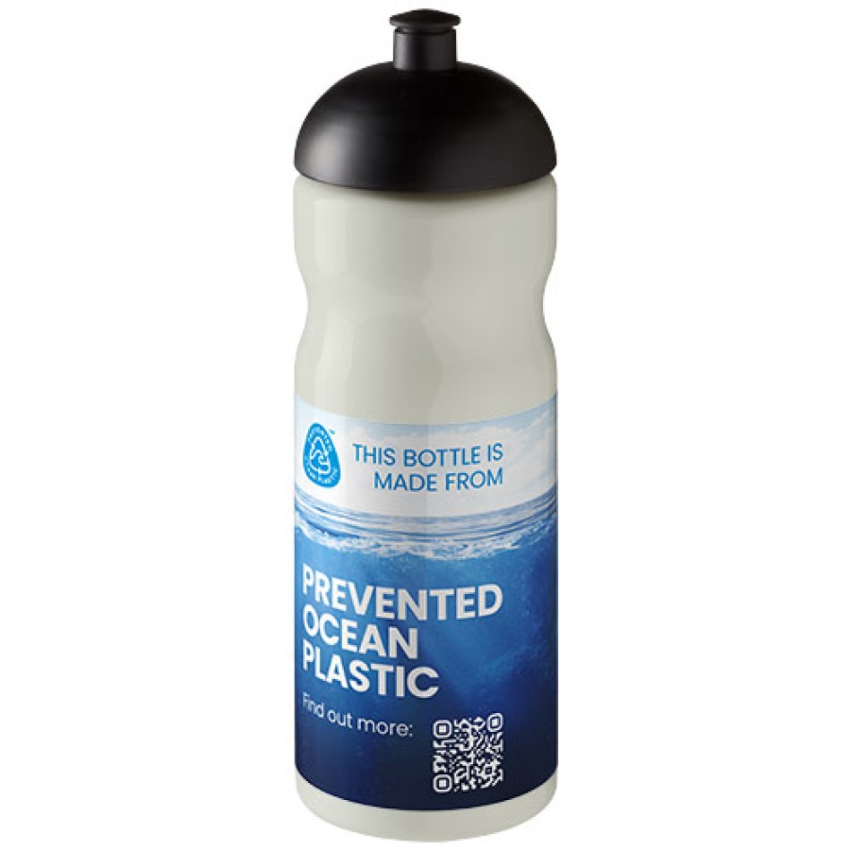 Borraccia sportiva H2O Active® Eco Base da 650 ml con coperchio a cupola Gadget.it