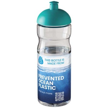 Borraccia sportiva H2O Active® Eco Base da 650 ml con coperchio a cupola Gadget.it