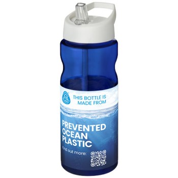 Borraccia sportiva H2O Active® Eco Base da 650 ml con coperchio con beccuccio Gadget.it