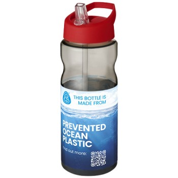 Borraccia sportiva H2O Active® Eco Base da 650 ml con coperchio con beccuccio Gadget.it