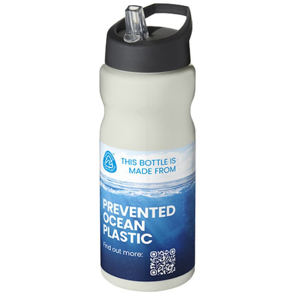 Borraccia sportiva H2O Active® Eco Base da 650 ml con coperchio con beccuccio Gadget.it