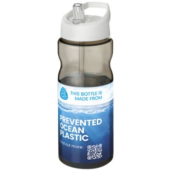 Borraccia sportiva H2O Active® Eco Base da 650 ml con coperchio con beccuccio Gadget.it