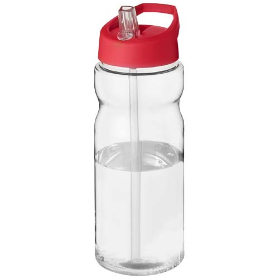 Borraccia sportiva H2O Active® Eco Base da 650 ml con coperchio con beccuccio Gadget.it