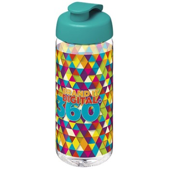 Borraccia sportiva H2O Active® Octave Tritan™ da 600 ml con coperchio a scatto Gadget.it