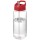 Borraccia sportiva  H2O Active® Octave Tritan™ da 600 ml con coperchio con beccuccio