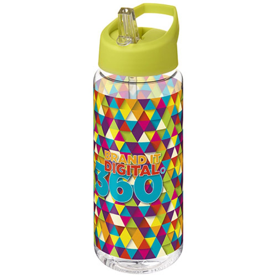 Borraccia sportiva  H2O Active® Octave Tritan™ da 600 ml con coperchio con beccuccio Gadget.it