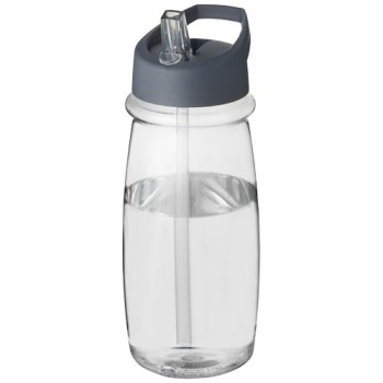 Borraccia sportiva H2O Active® Pulse da 600 ml con coperchio con beccuccio Gadget.it