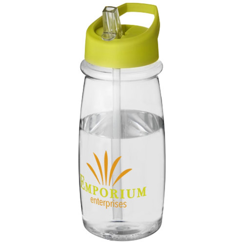 Borraccia sportiva H2O Active® Pulse da 600 ml con coperchio con beccuccio Gadget.it