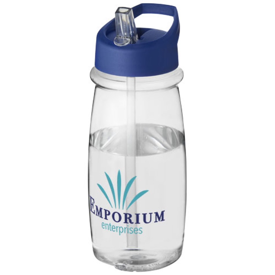 Borraccia sportiva H2O Active® Pulse da 600 ml con coperchio con beccuccio Gadget.it