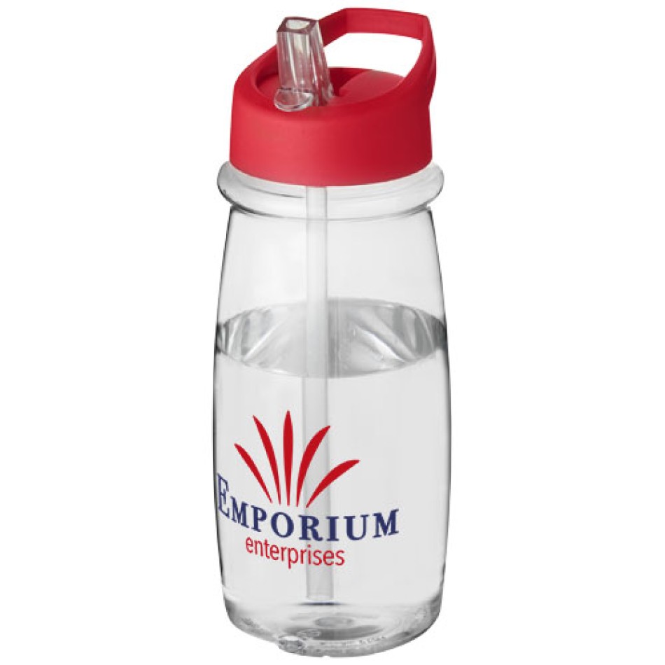 Borraccia sportiva H2O Active® Pulse da 600 ml con coperchio con beccuccio Gadget.it