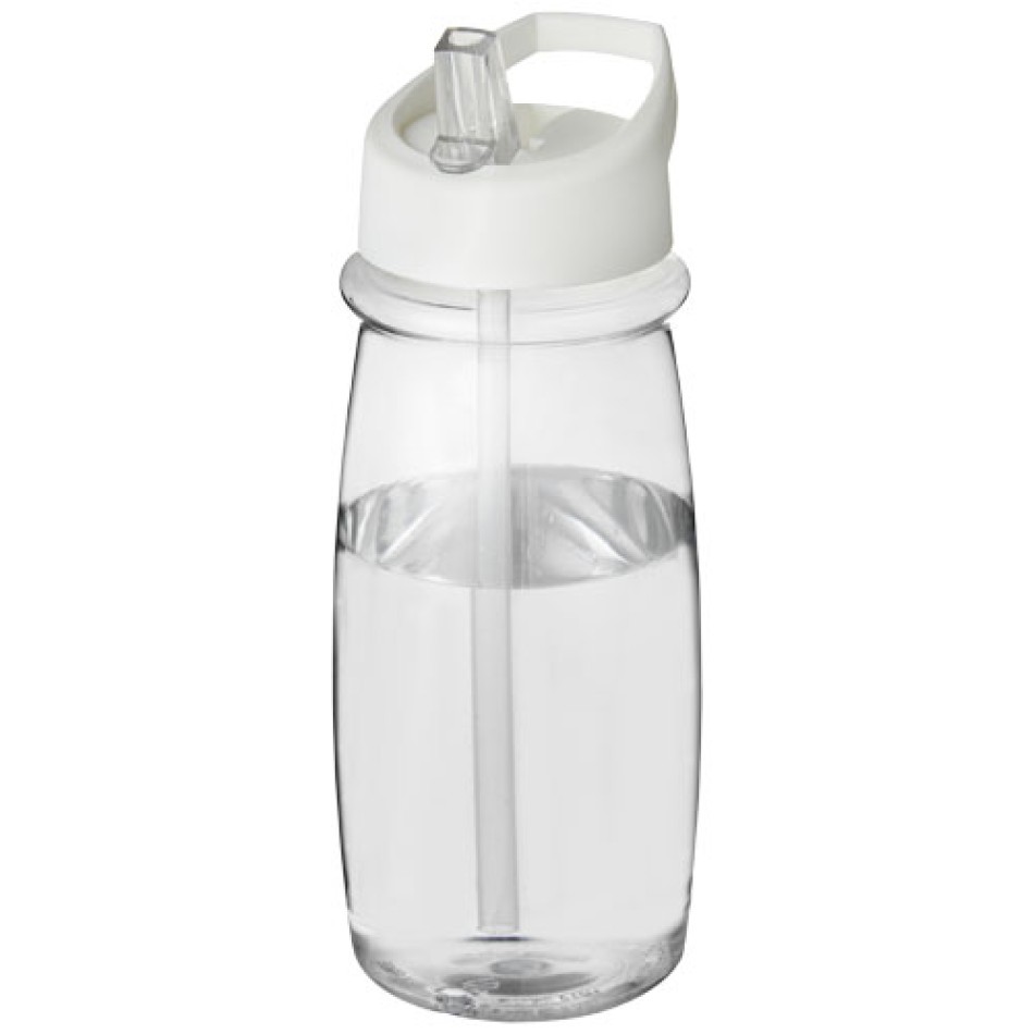 Borraccia sportiva H2O Active® Pulse da 600 ml con coperchio con beccuccio Gadget.it