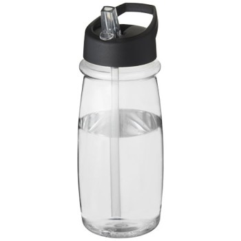 Borraccia sportiva H2O Active® Pulse da 600 ml con coperchio con beccuccio Gadget.it