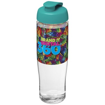 Borraccia sportiva H2O Active® Tempo da 700 ml con coperchio a scatto Gadget.it