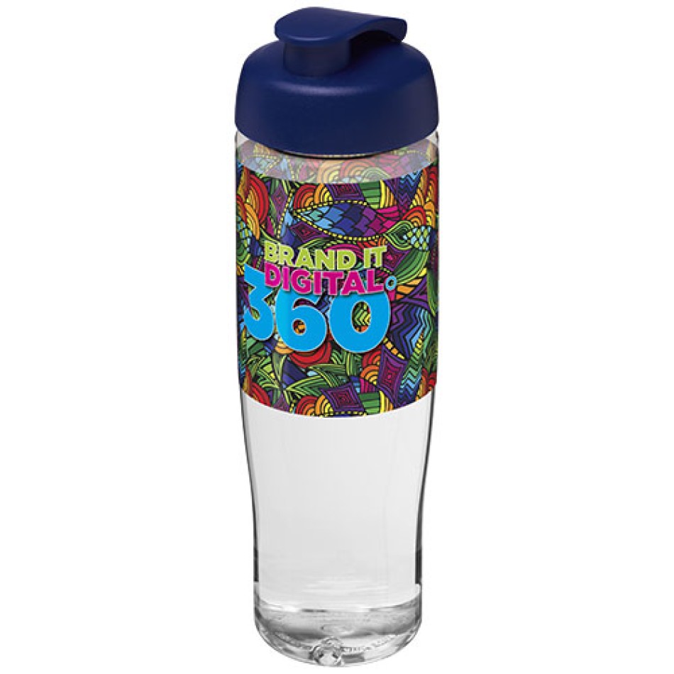 Borraccia sportiva H2O Active® Tempo da 700 ml con coperchio a scatto Gadget.it