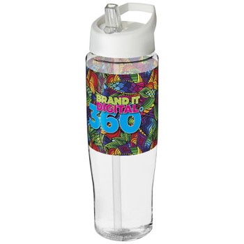 Borraccia sportiva H2O Active® Tempo da 700 ml con coperchio con beccuccio Gadget.it