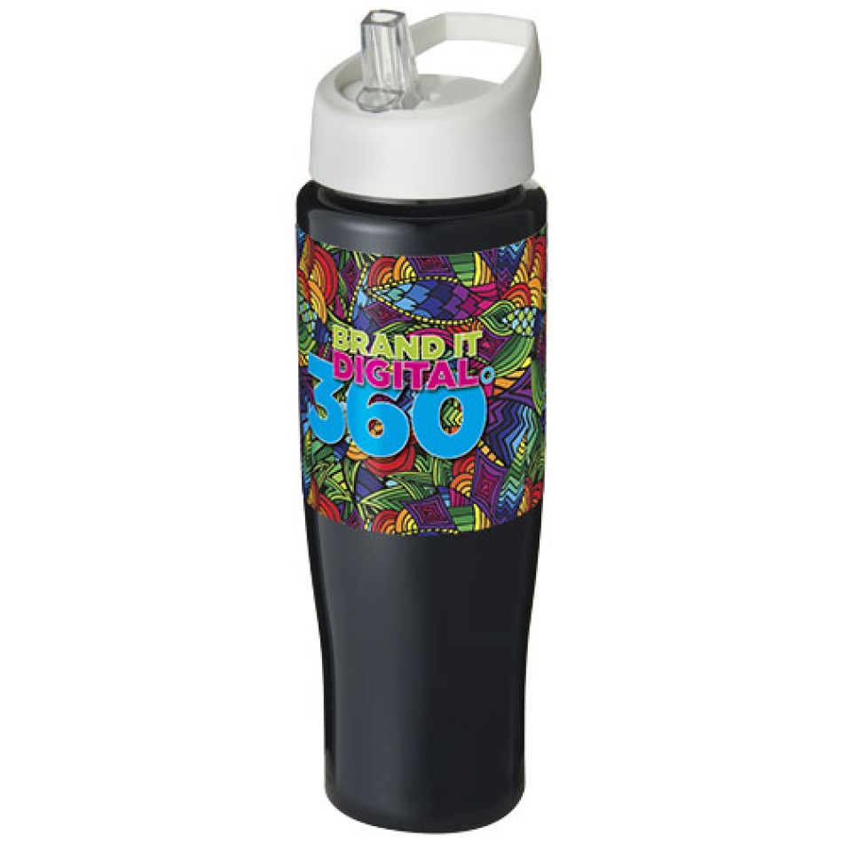 Borraccia sportiva H2O Active® Tempo da 700 ml con coperchio con beccuccio Gadget.it