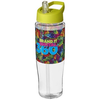 Borraccia sportiva H2O Active® Tempo da 700 ml con coperchio con beccuccio Gadget.it