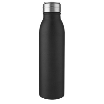 Borraccia sportiva Harper da 700 ml in acciaio inossidabile con anello in metallo Gadget.it