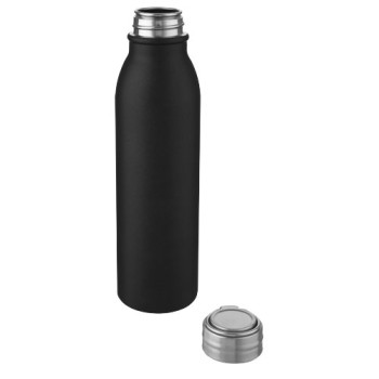 Borraccia sportiva Harper da 700 ml in acciaio inossidabile con anello in metallo Gadget.it