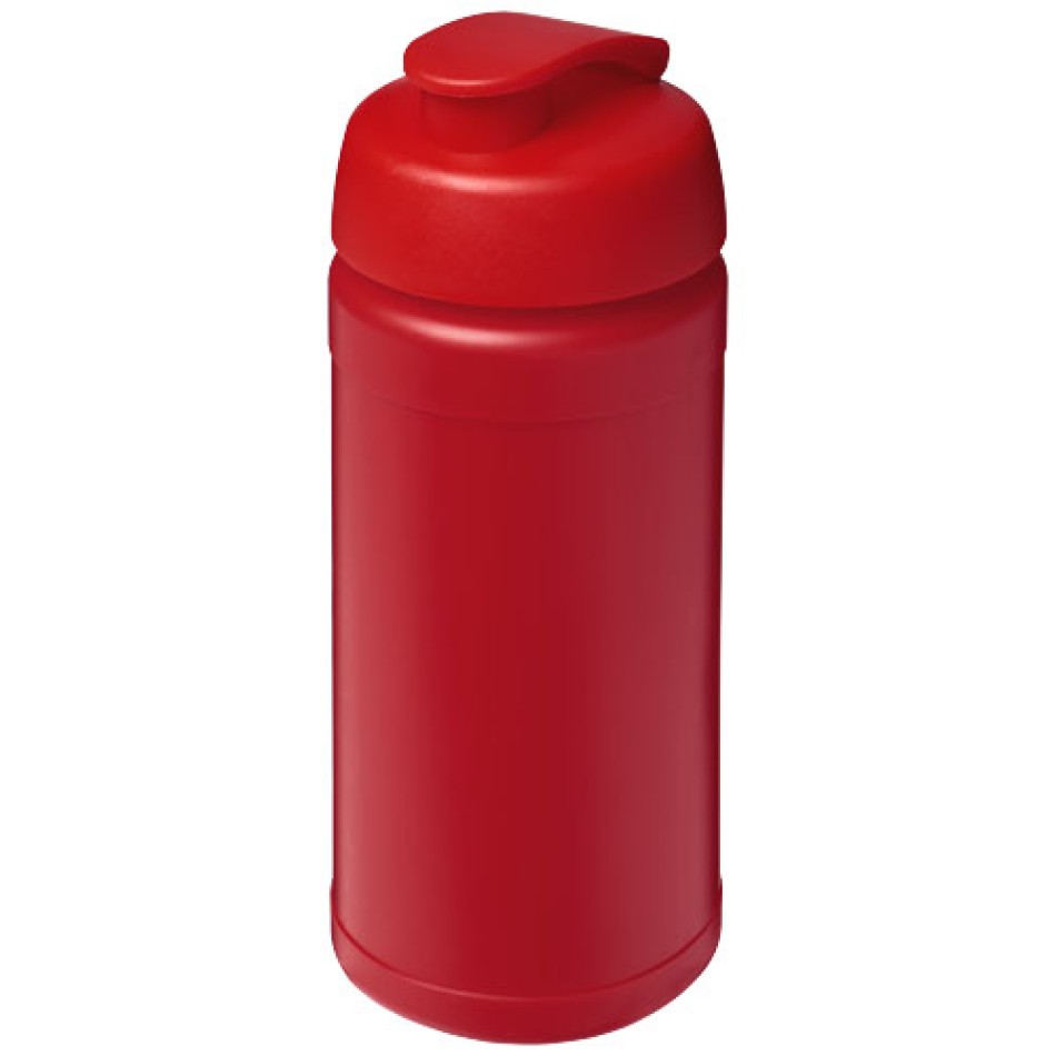 Borraccia sportiva in materiale riciclato con coperchio a scatto da 500 ml Baseline Gadget.it