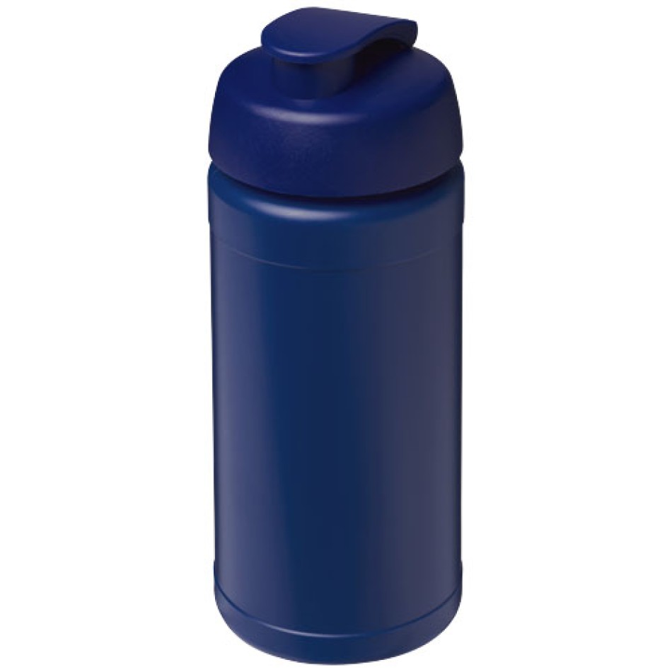 Borraccia sportiva in materiale riciclato con coperchio a scatto da 500 ml Baseline Gadget.it