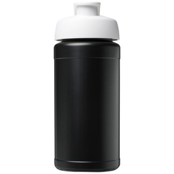 Borraccia sportiva in materiale riciclato con coperchio a scatto da 500 ml Baseline Gadget.it