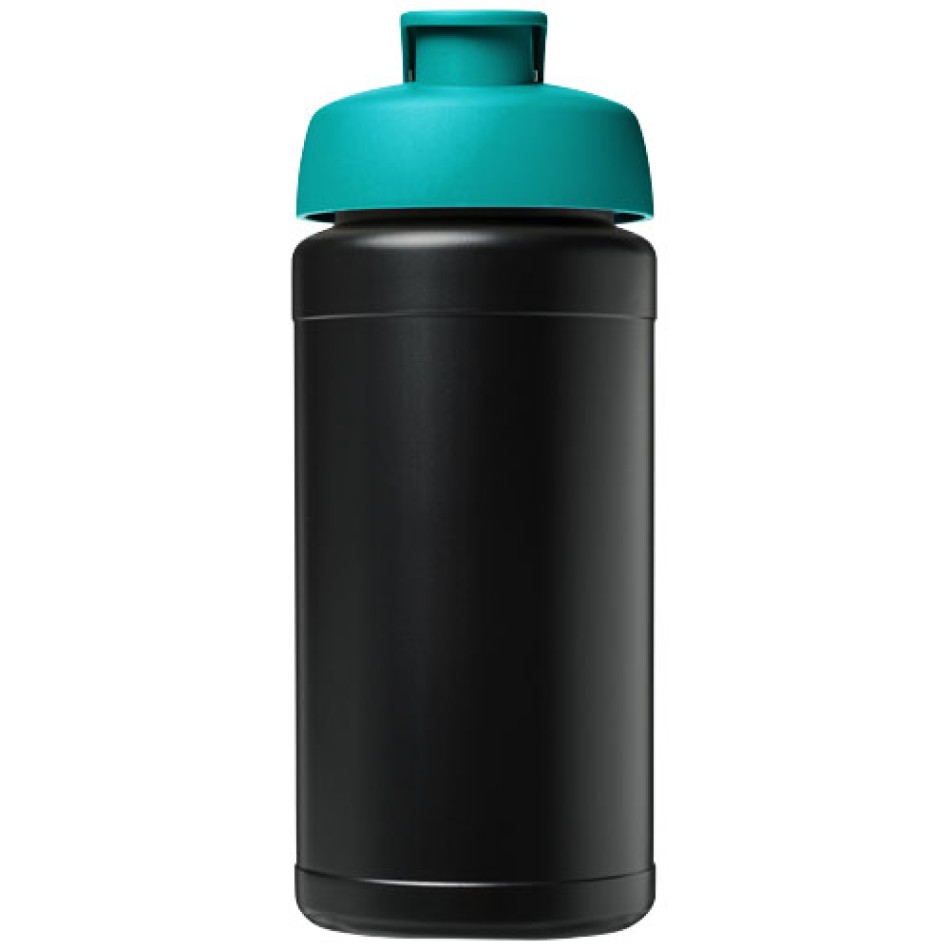 Borraccia sportiva in materiale riciclato con coperchio a scatto da 500 ml Baseline Gadget.it